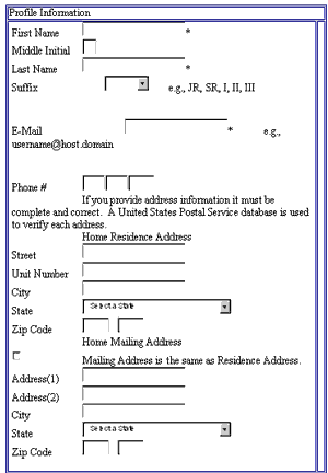 Profile Information