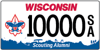 Scouts Alumni plate