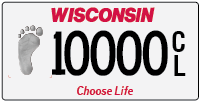 Choose life plate