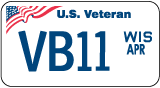 U.S. veteran motorcycle - Issued in 2002 through 2003.