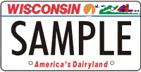 Sample license plate