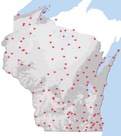 Airport reference points