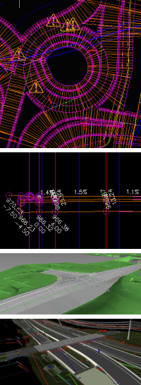 AutoCAD Civil 3D roadway design