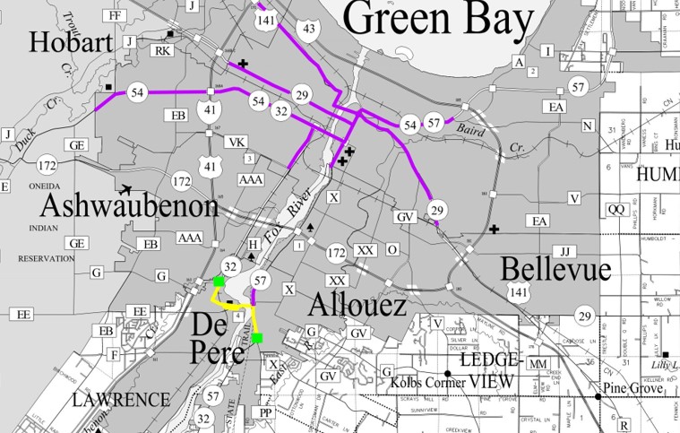 Chover View Map