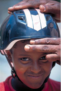 Bicycle helmet