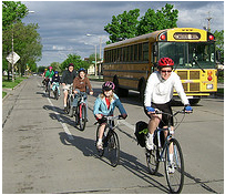 Bicycle riders