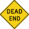 dead end sign