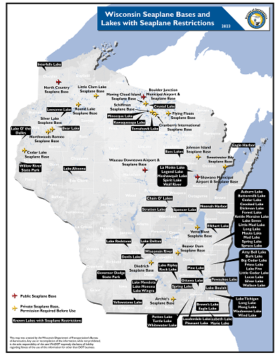 Seaplane Information Map