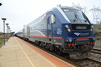 Amtrak photo at MARS station