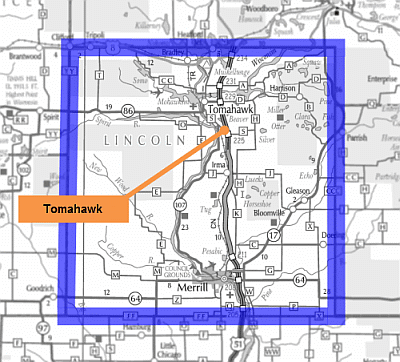 Lincoln County park and ride lots.