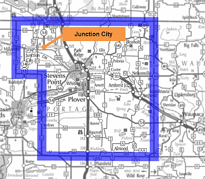 Portage County park and ride lots