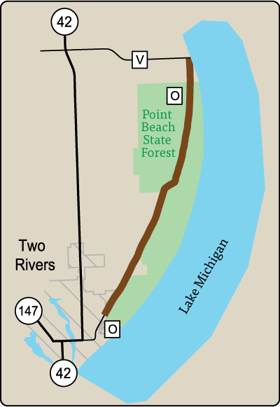 Map of Rustic Road 16