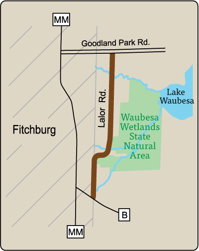 Map of Rustic Road 19