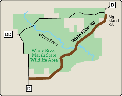 Map of Rustic Road 22