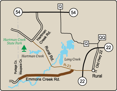 Map of Rustic Road 24