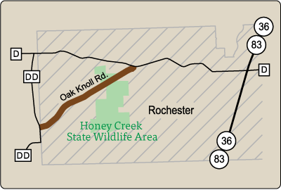 Map of Rustic Road 25