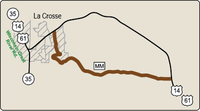 Map of Rustic Road 26