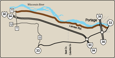 Map of Rustic Road 49