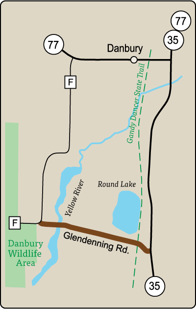 Map of Rustic Road 79