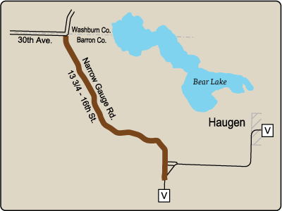 Map of Rustic Road 83