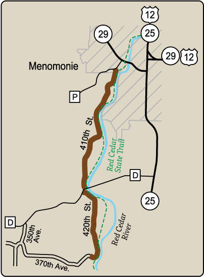 Map of Rustic Road 89