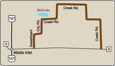 Map of Rustic Road 97